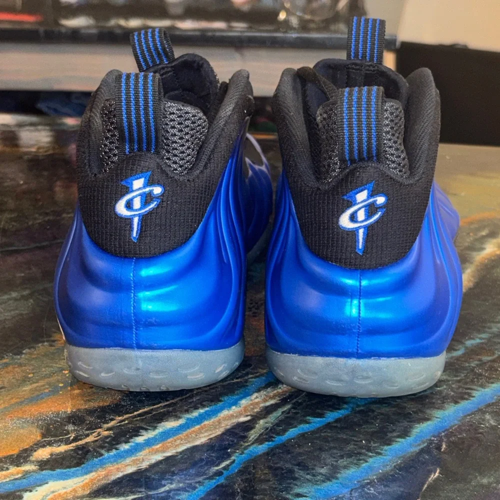Nike Foamposite One XX Royal Blue Black High 895320-500 - Picture 6 of 7